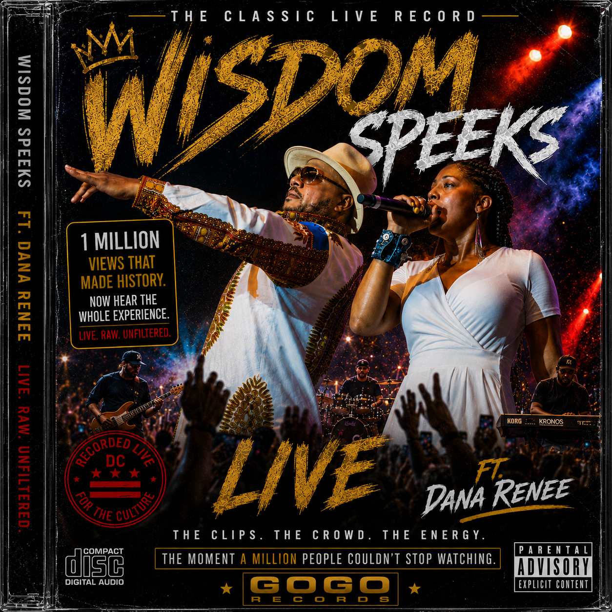 Wisdom Speeks Live cover art